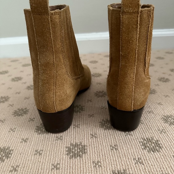 Zara medium brown booties - Picture 2 of 4